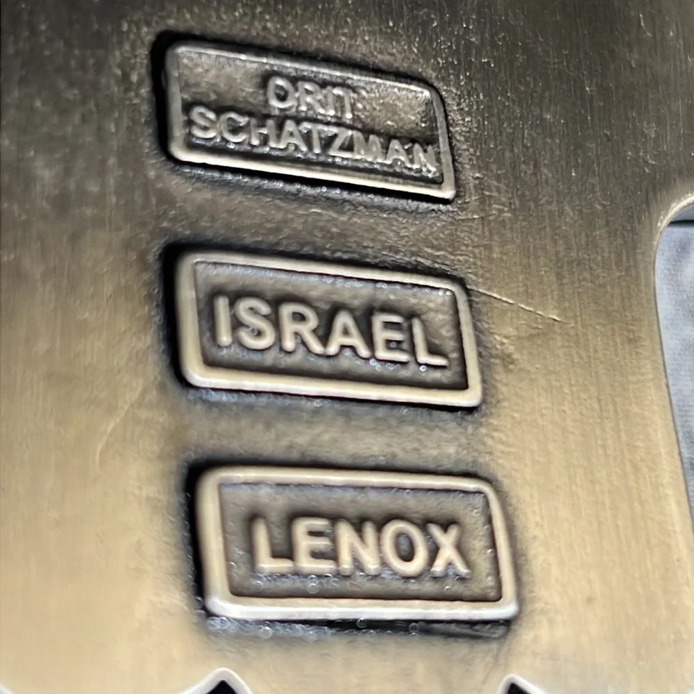 Lenox Blue Brilliance Good Luck Hamsa Wall Plaque - Picture 10 of 13